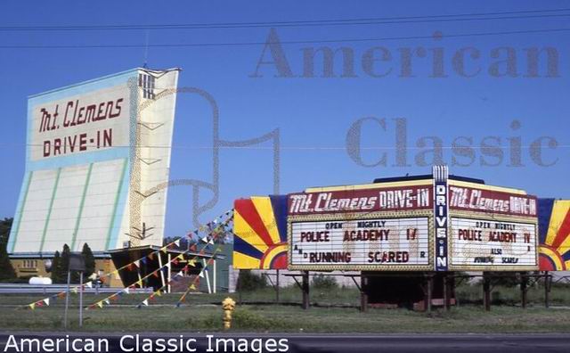 Mt Clemens Drive-In Theatre - From American Classic Images (newer photo)